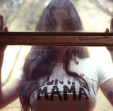 Mountain Mama Womens Tee White/Blk