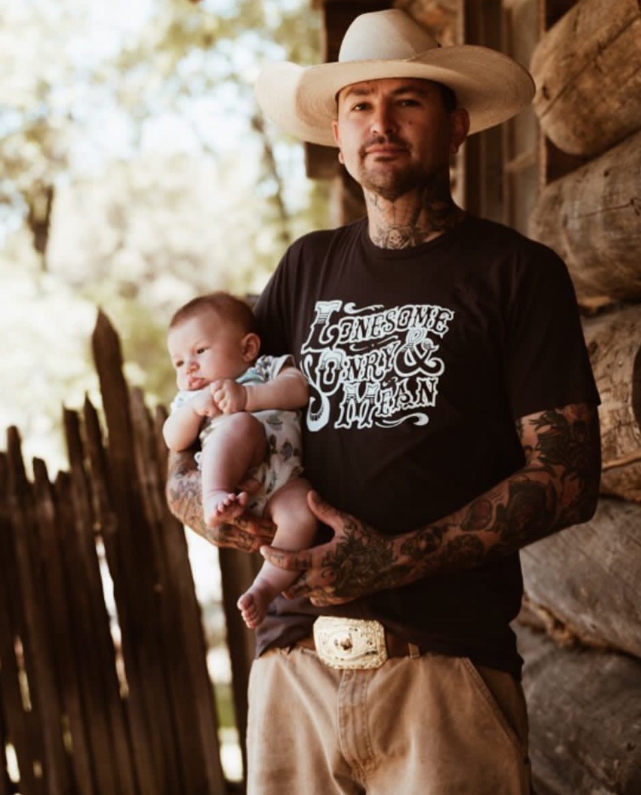 Lonesome, Onry & Mean Mens Tee
