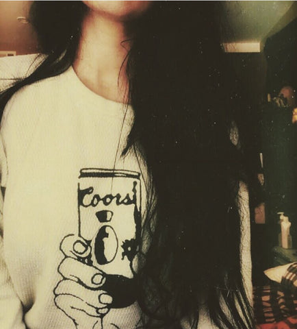 Coors Womens Tee White/Blk