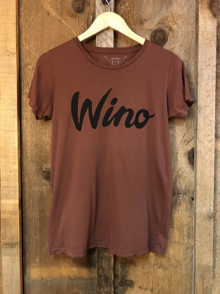 Wino Women's Color Tee Rust/ Black