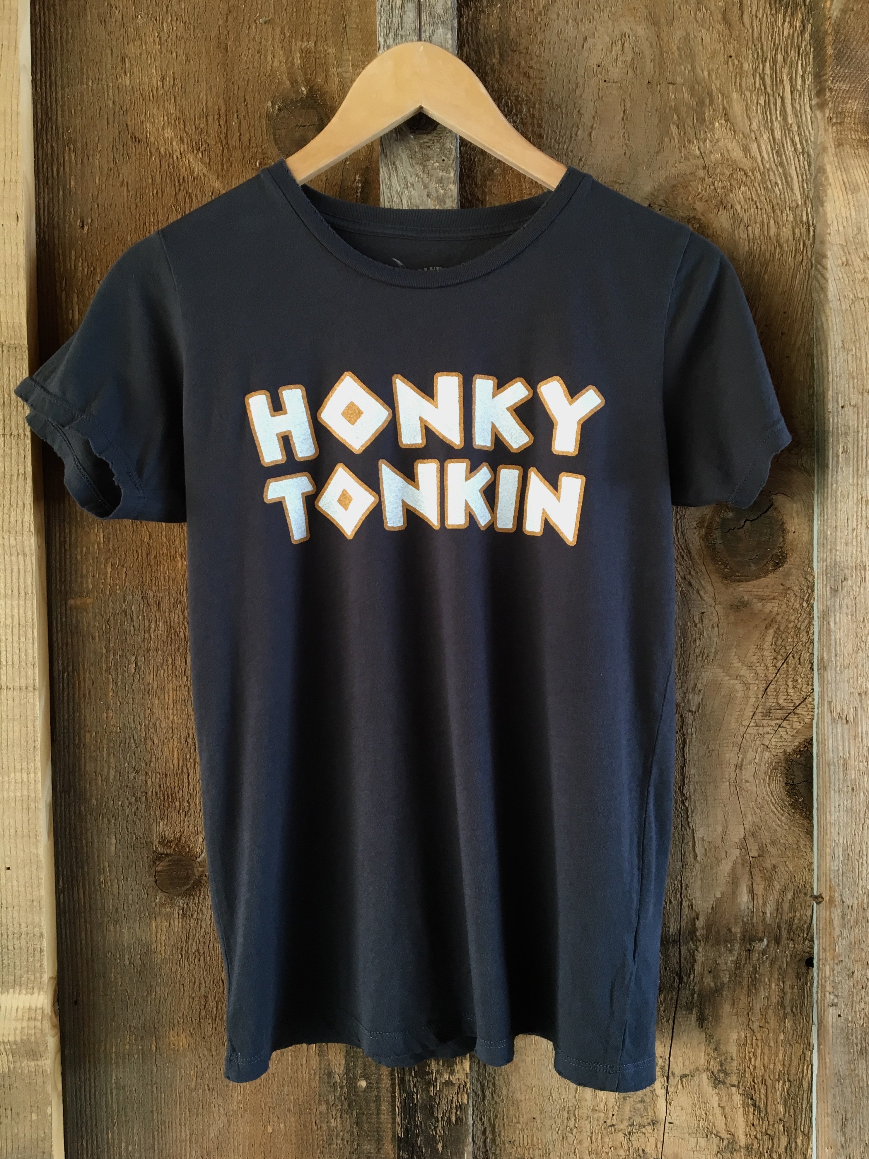 Honky Tonkin Womens Tee Blk/Color