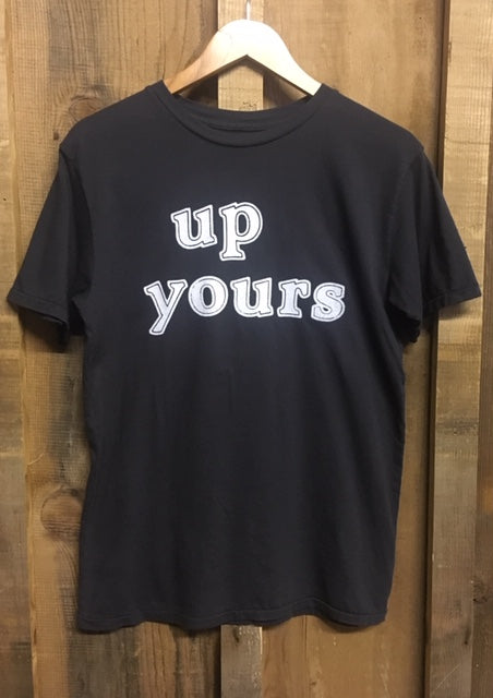 Up Yours Mens Tee Blk/Wht
