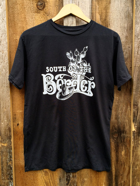 South Of The Border Mens Tee Blk/White