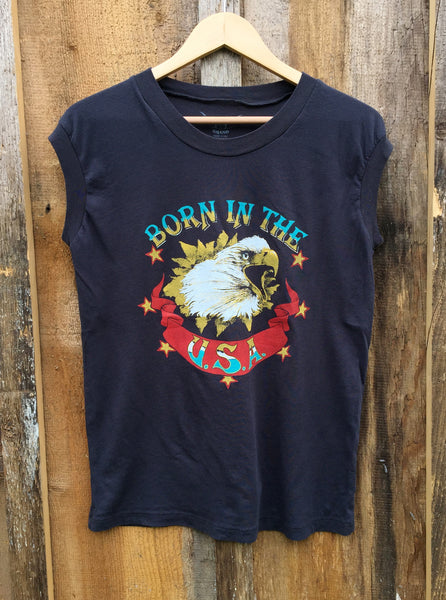 Born In The USA Tour Muscle Blk/Color