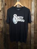South Bound Men's Tee Blk/White